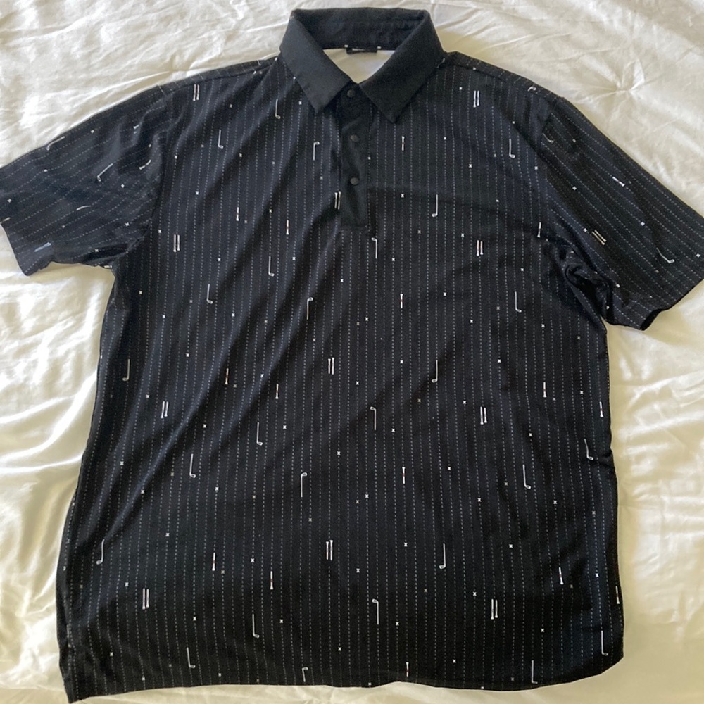 PXG Men’s Pins Polo Black Size Medium